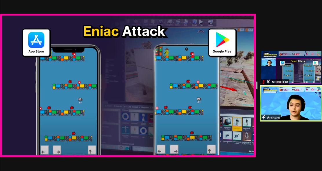 Eniac Attack, by Arsham Shirkouhi